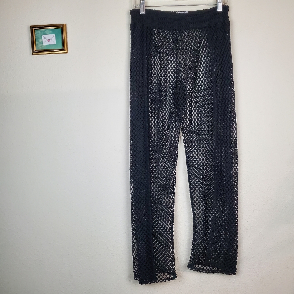 Ingear Resort Fishnet "Palazzo" pants